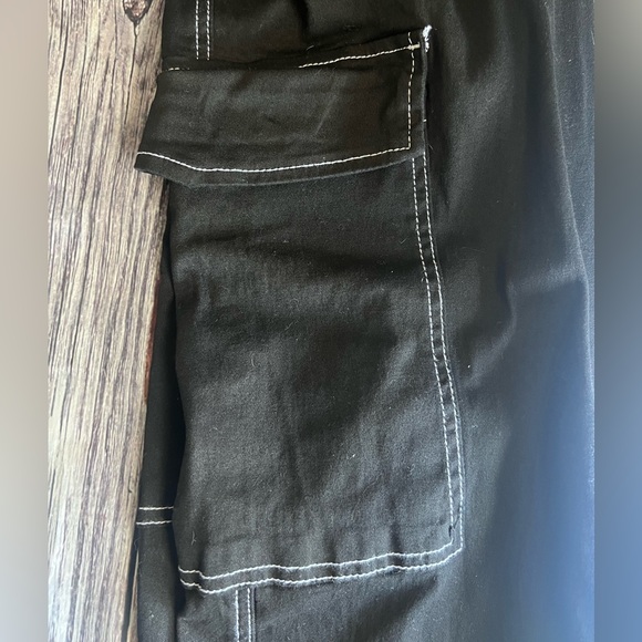 Always Good Vibes Cargo Pants 30 -Black - Picture 11 of 12